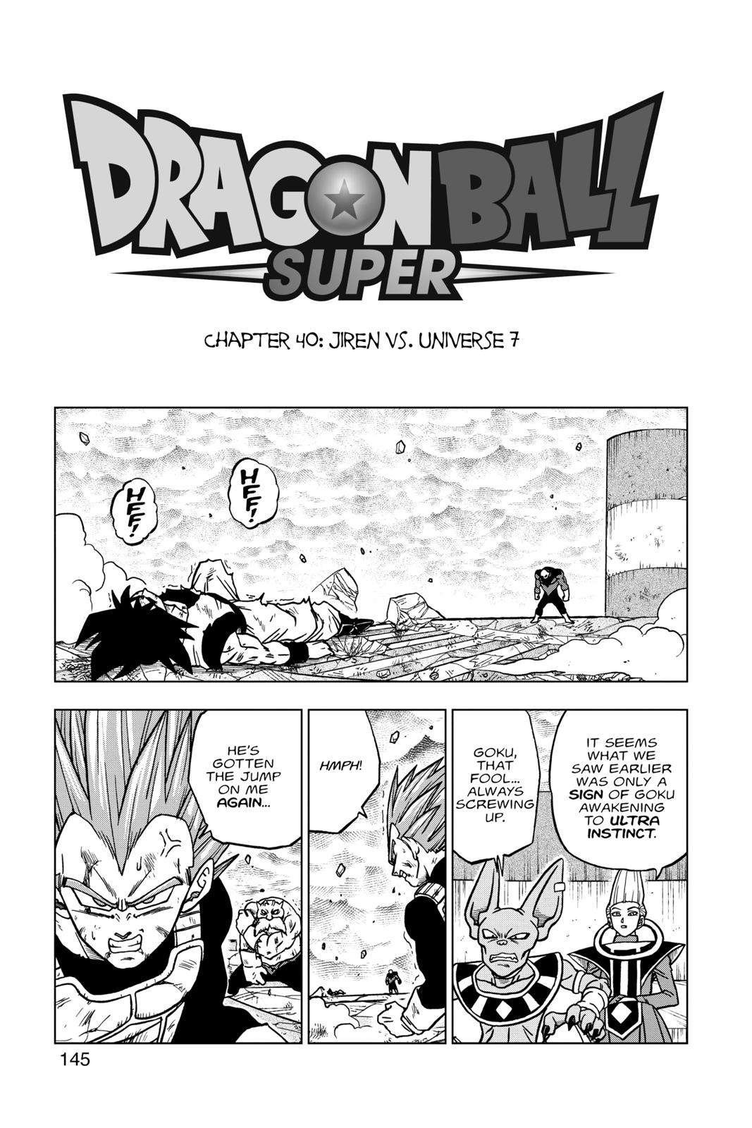Dragon Ball Super Chap 40 - Next Chap 41