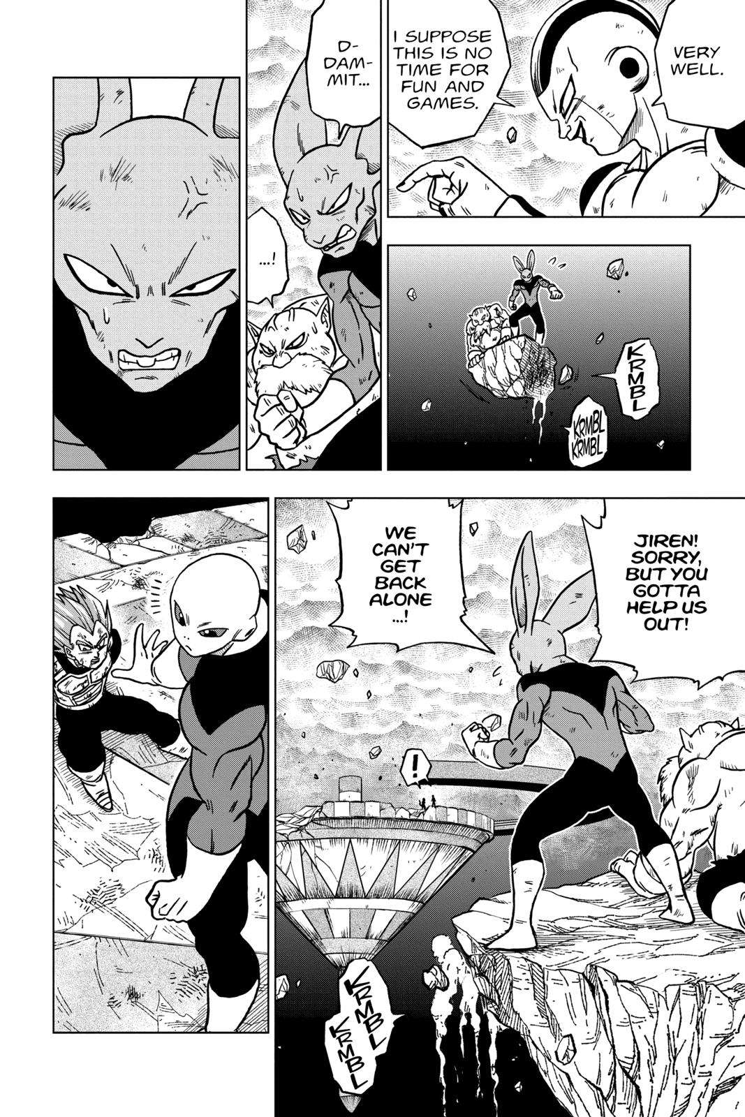 Dragon Ball Super Chap 40 - Next Chap 41