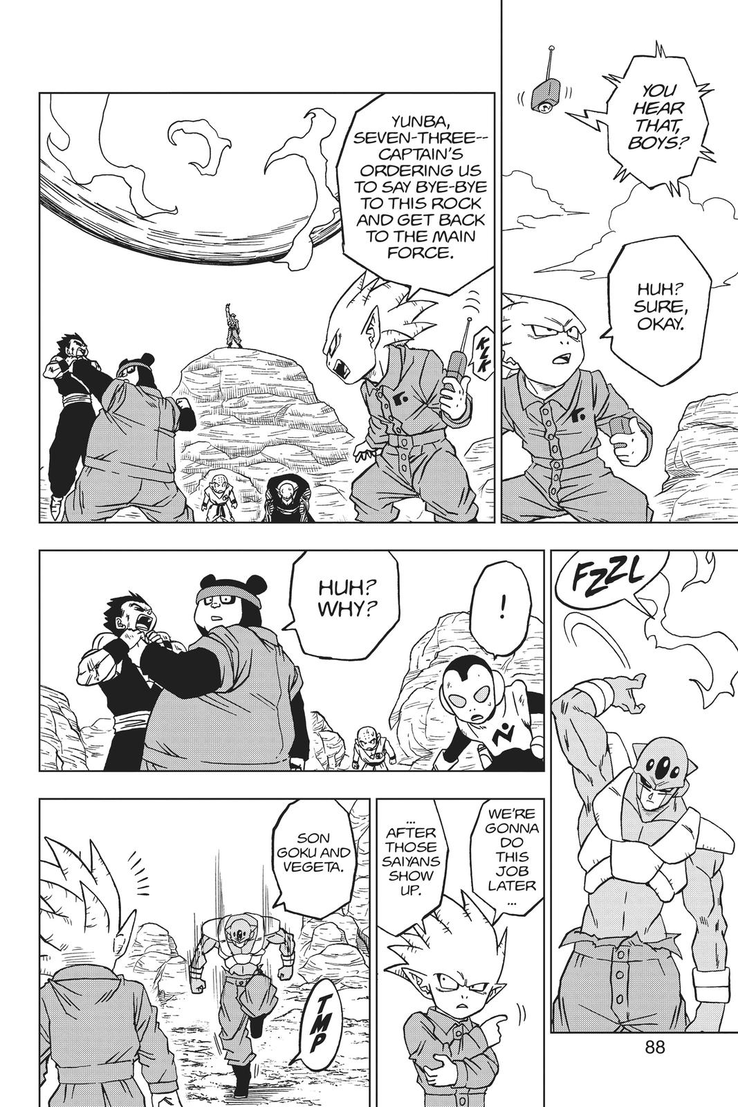 Dragon Ball Super Chap 54 - Next Chap 55