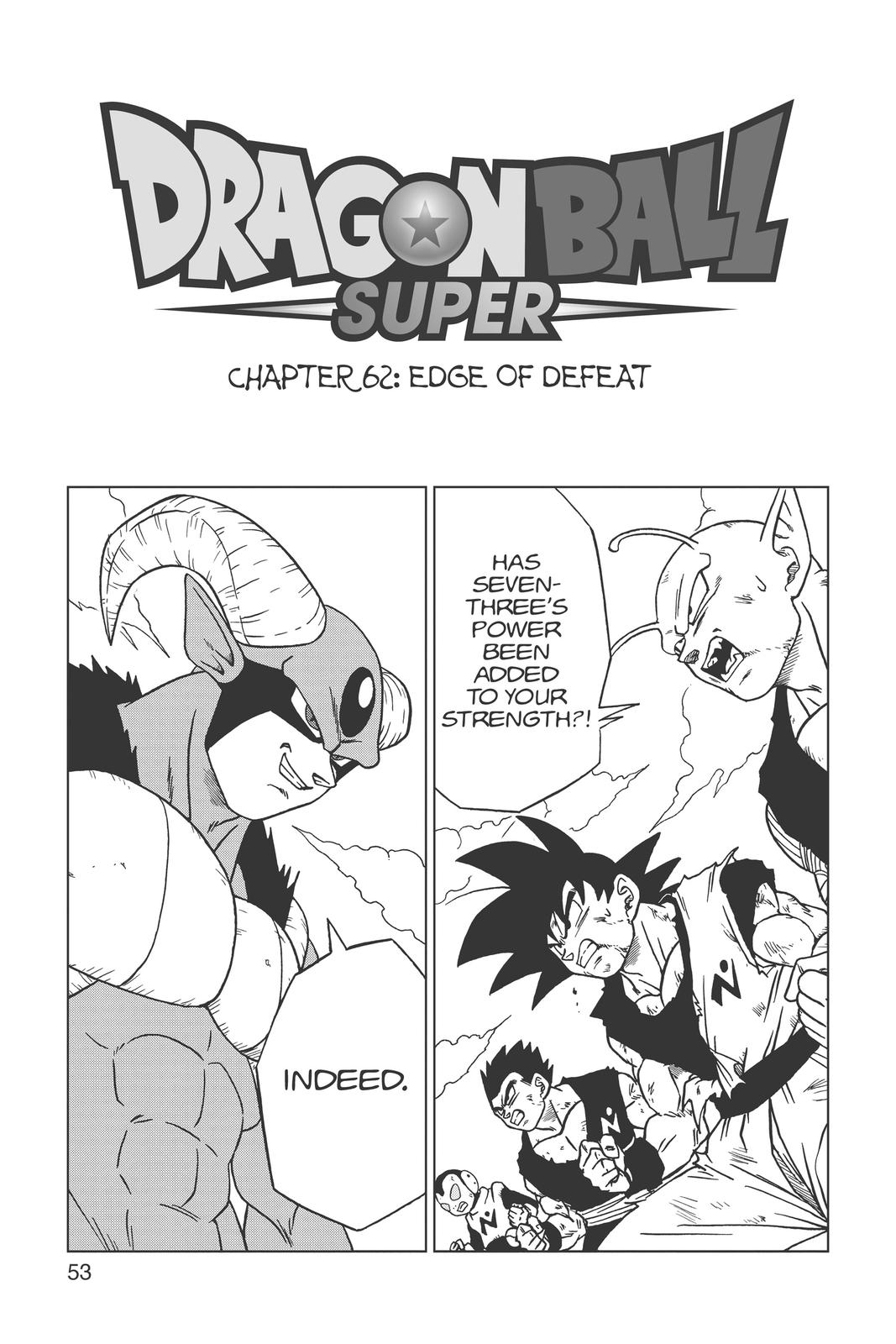 Dragon Ball Super Chap 62 - Next Chap 63