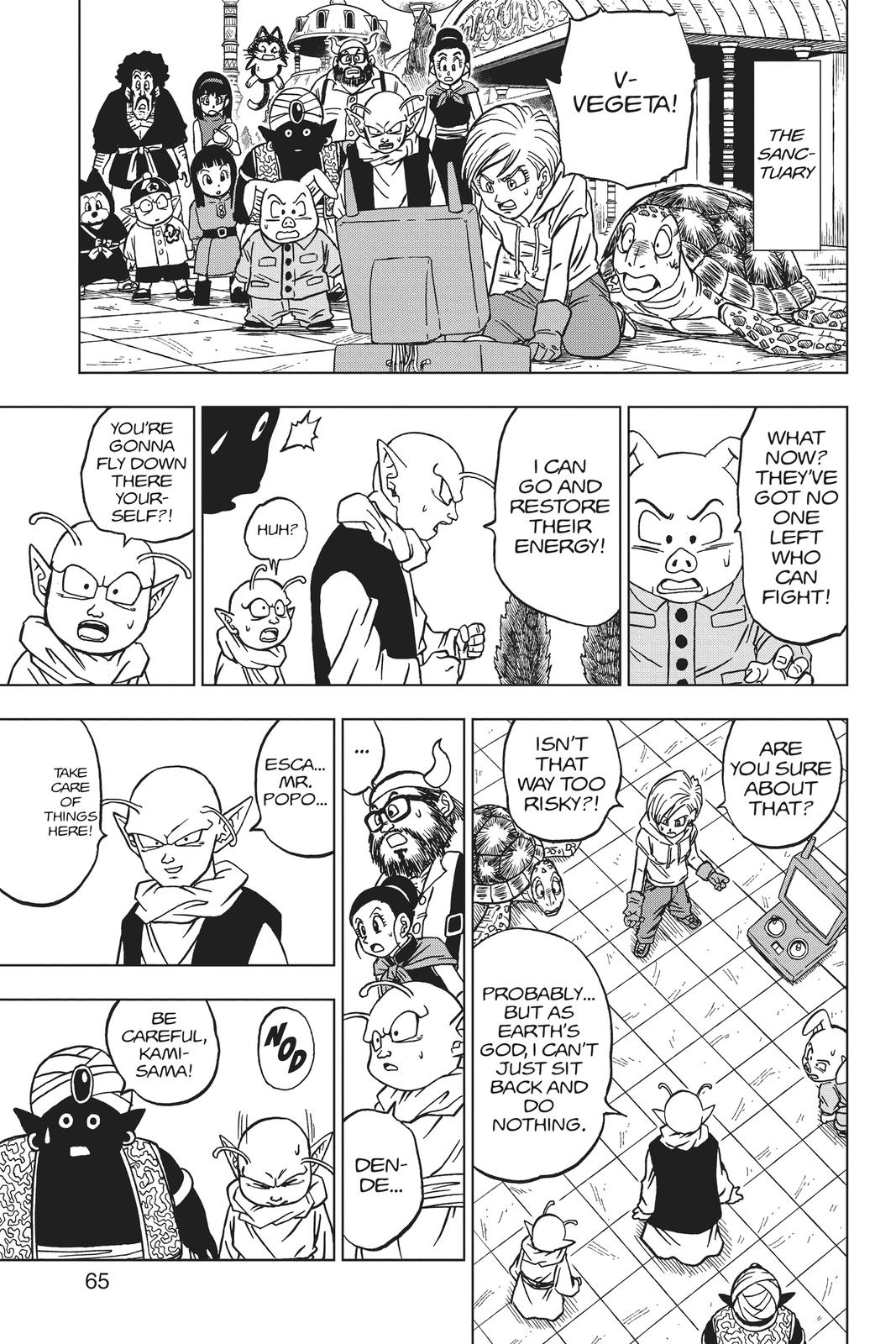 Dragon Ball Super Chap 62 - Next Chap 63