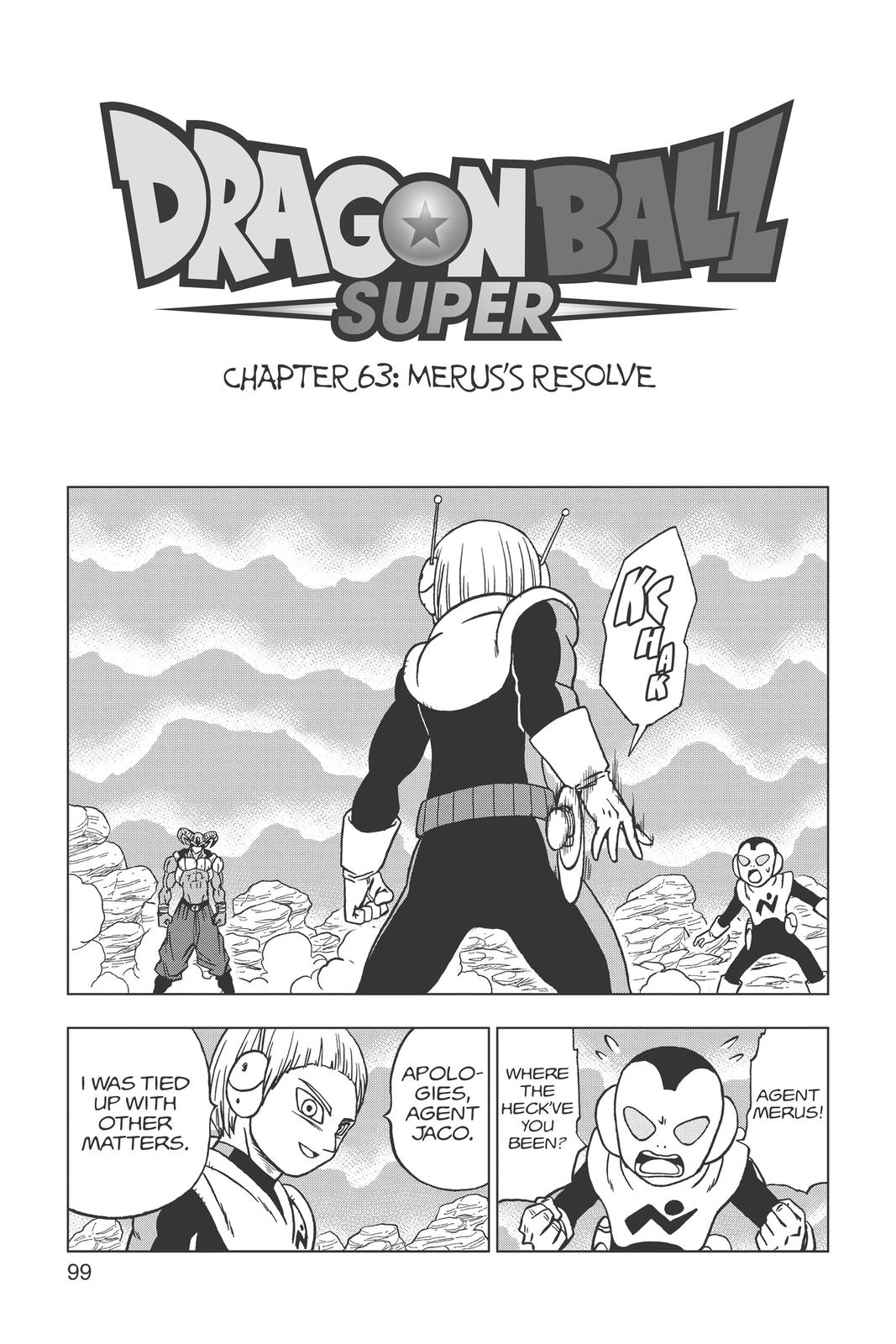 Dragon Ball Super Chap 63 - Next Chap 64