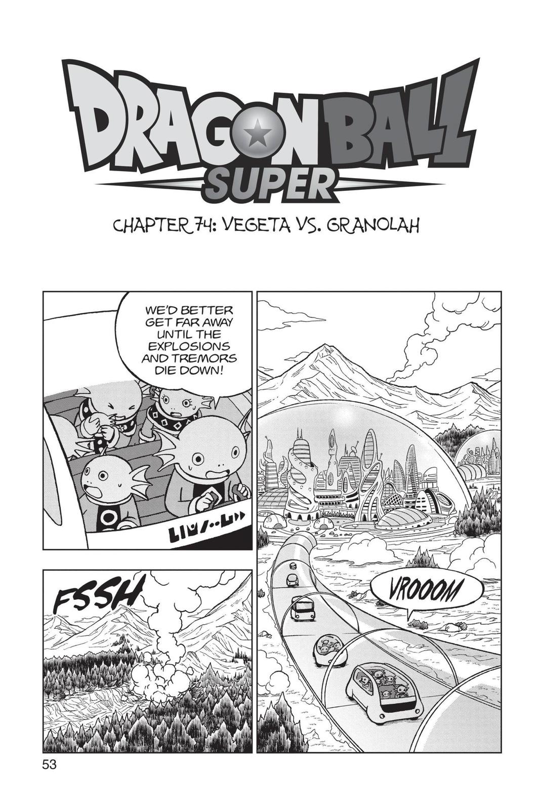 Dragon Ball Super Chap 74 - Next Chap 75