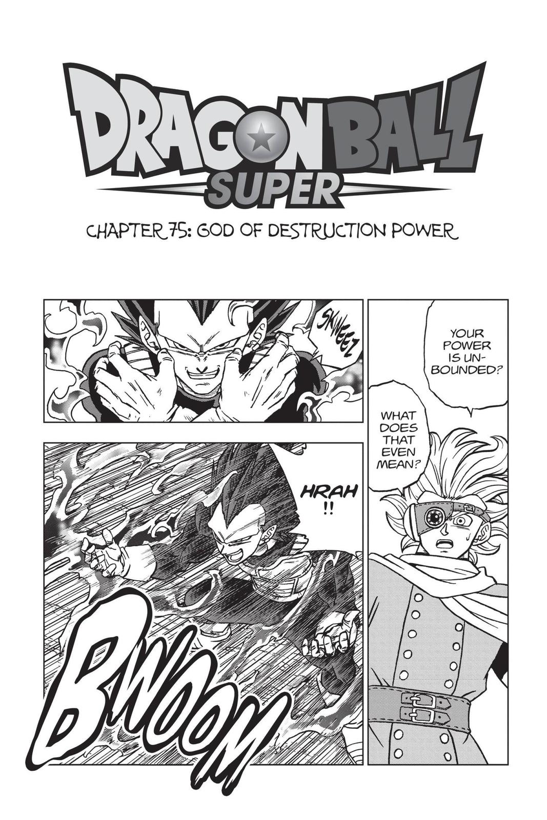Dragon Ball Super Chap 75 - Next Chap 76