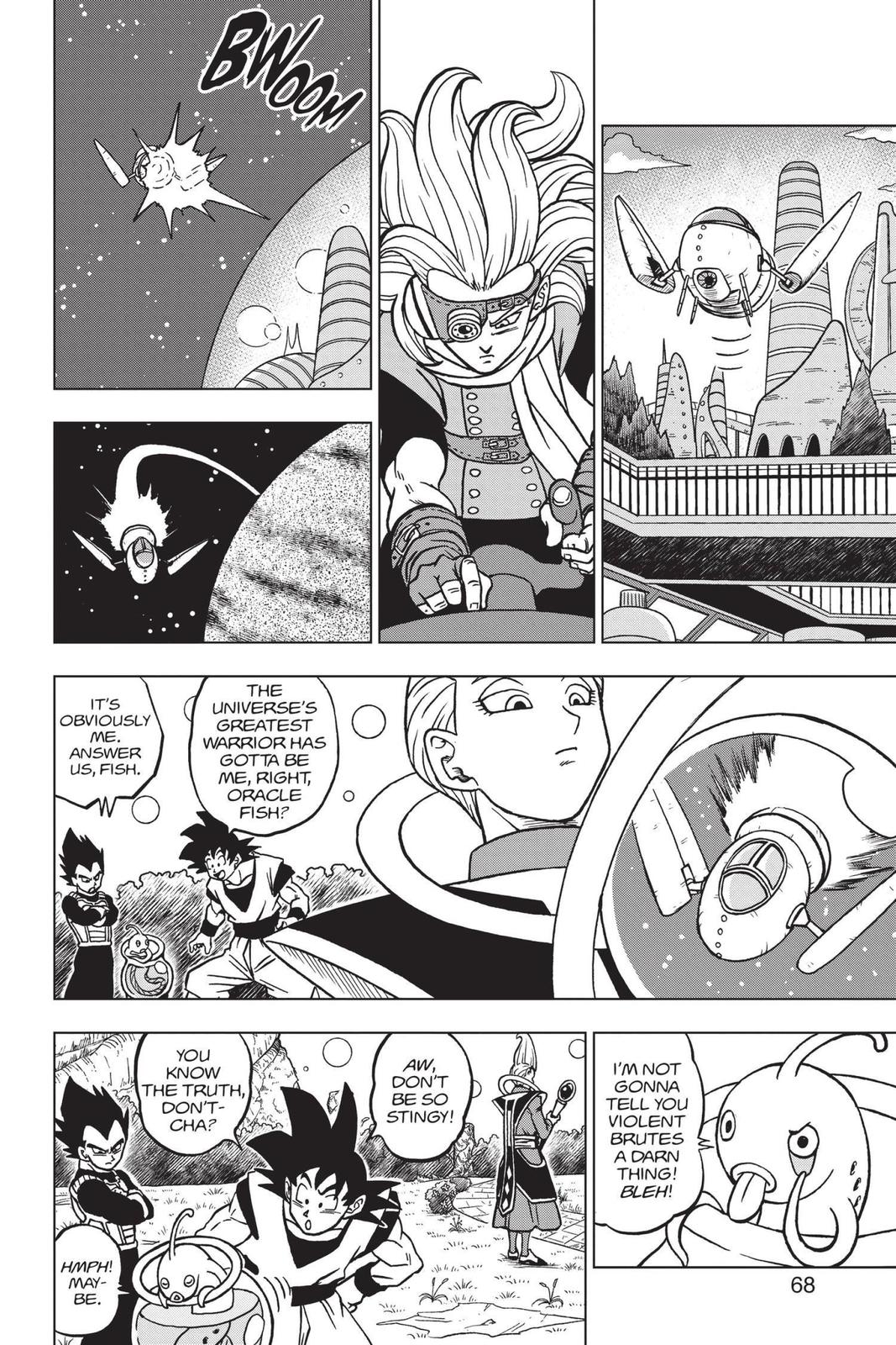 Dragon Ball Super Chap 70 - Next Chap 71
