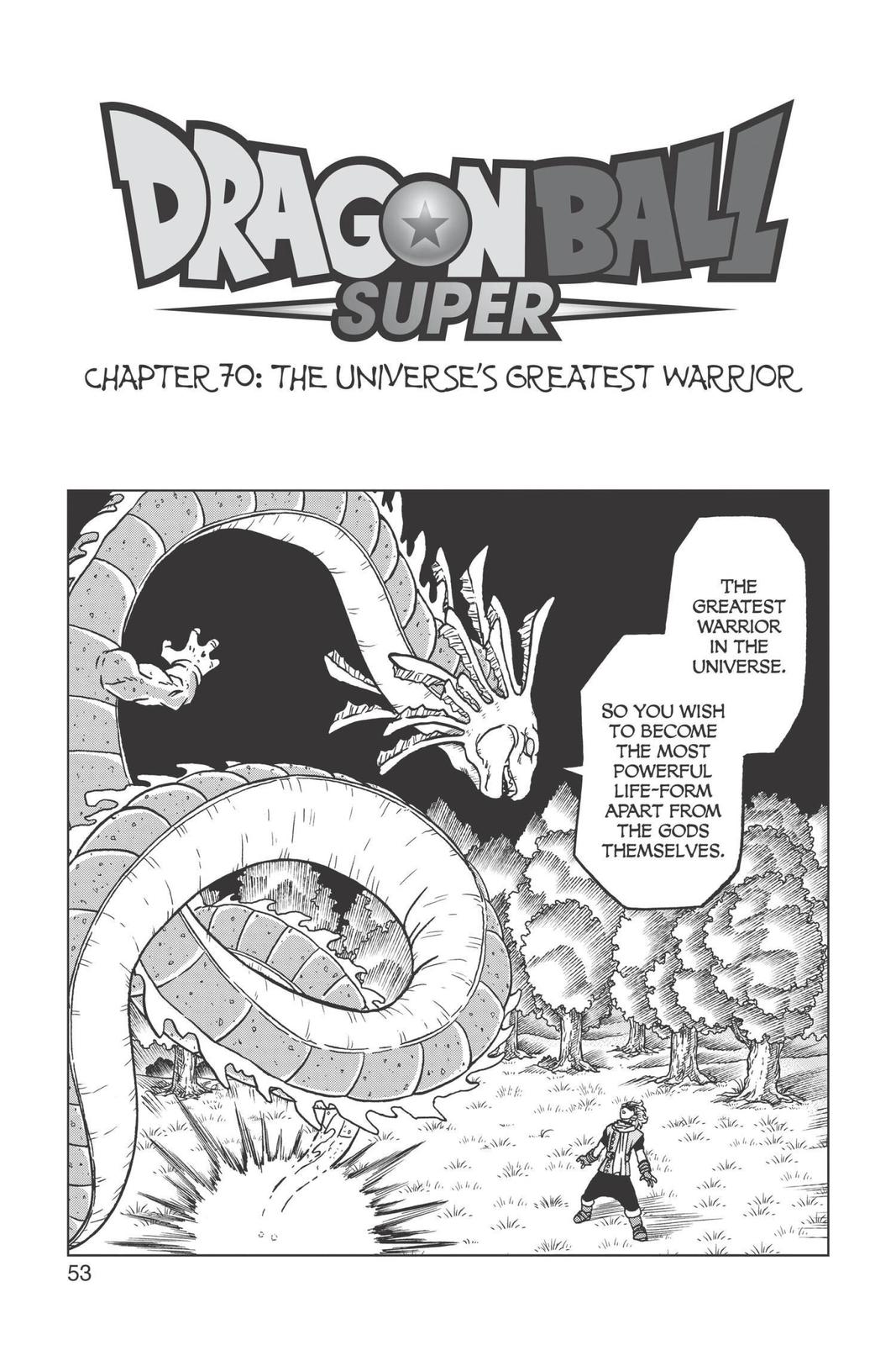 Dragon Ball Super Chap 70 - Next Chap 71