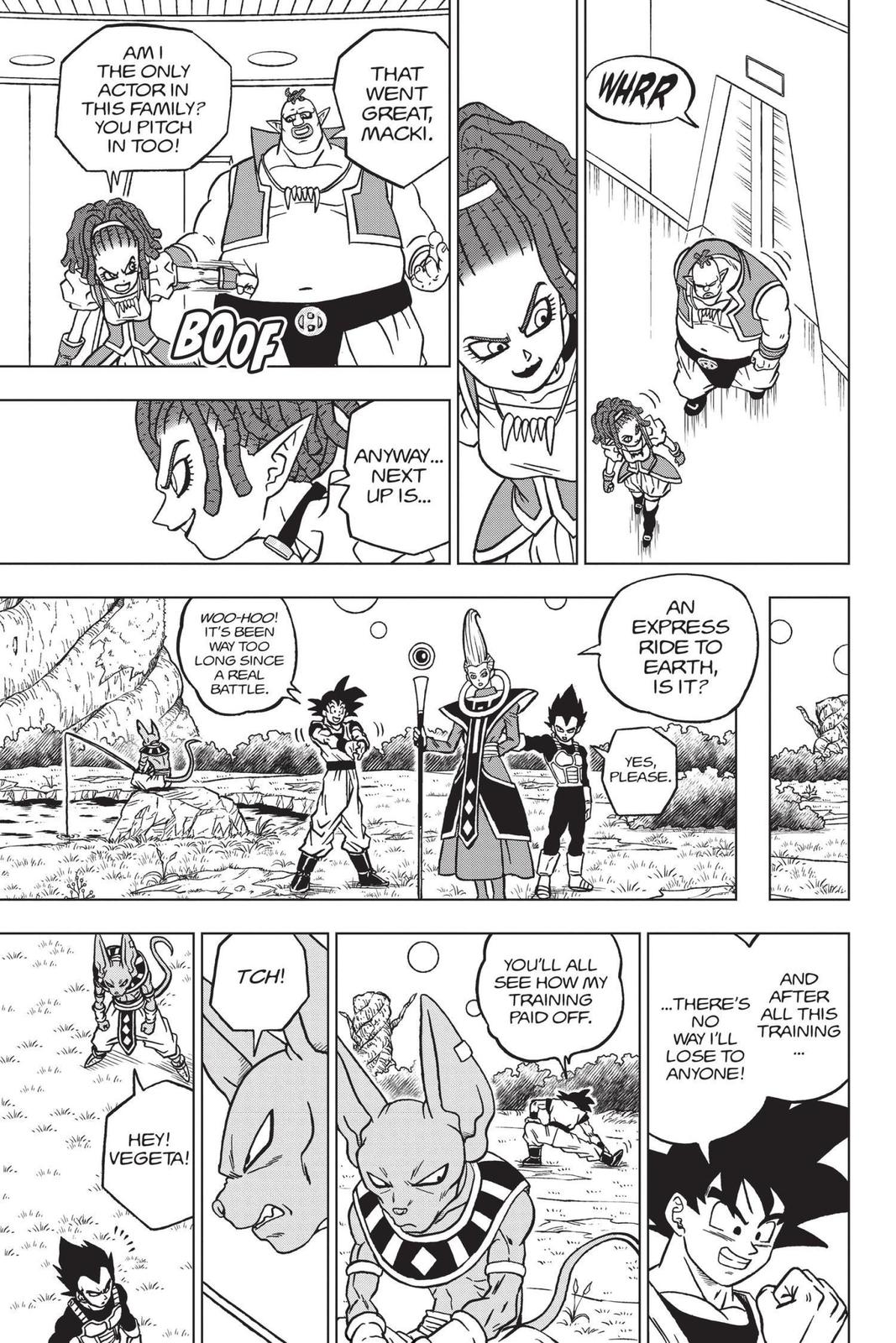 Dragon Ball Super Chap 71 - Next Chap 72