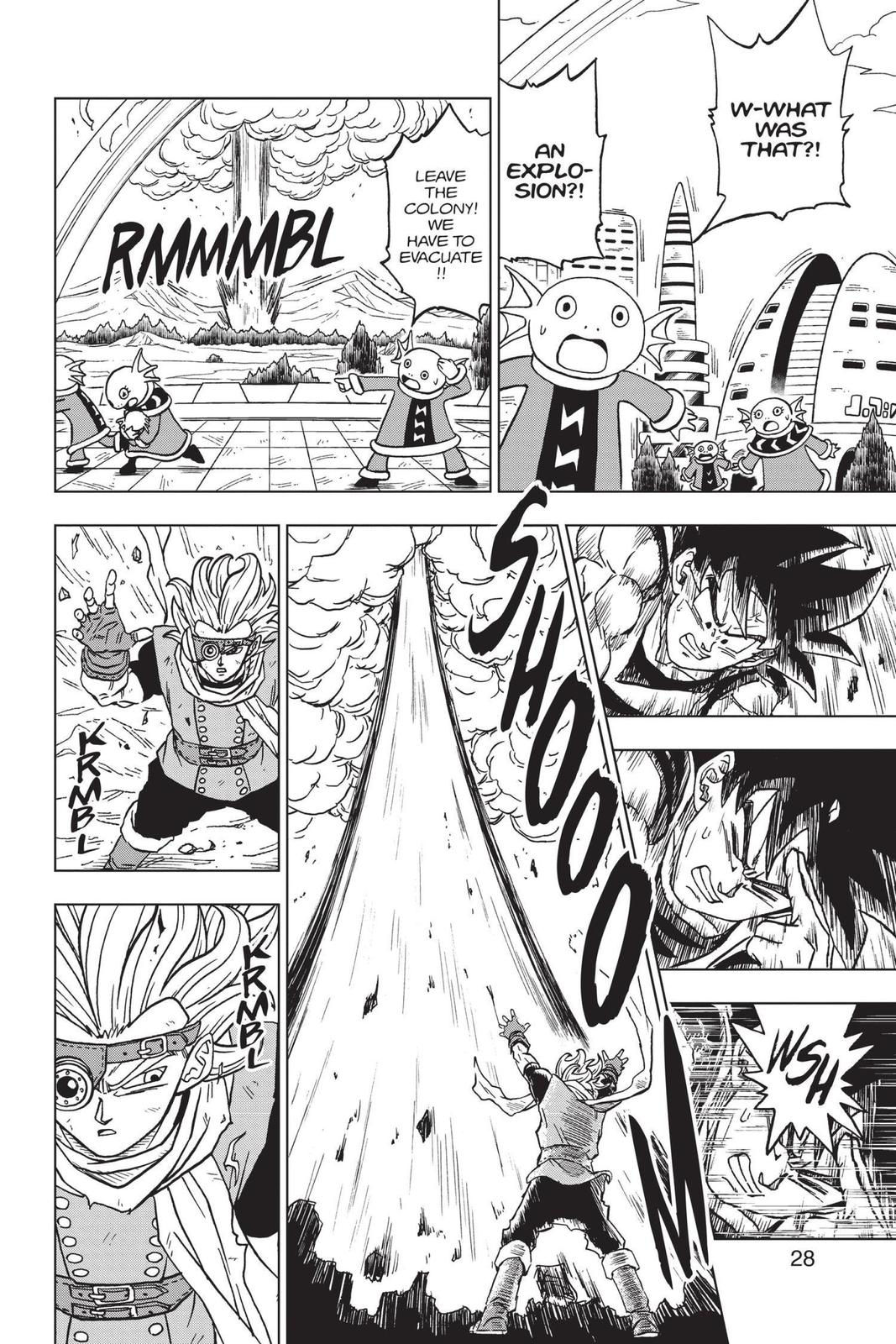 Dragon Ball Super Chap 73 - Next Chap 74