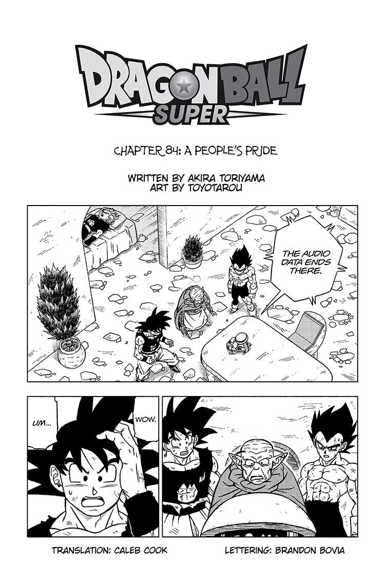 Dragon Ball Super Chap 84 - Next Chap 85