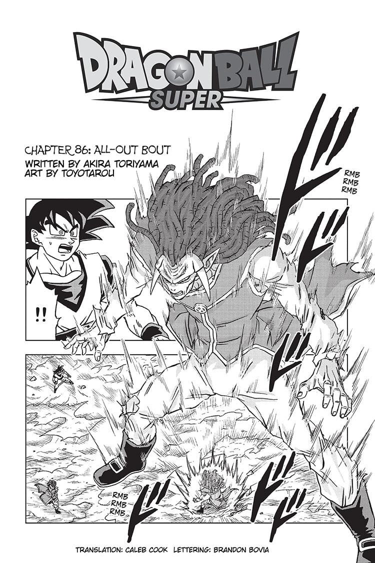Dragon Ball Super Chap 86 - Next Chap 87