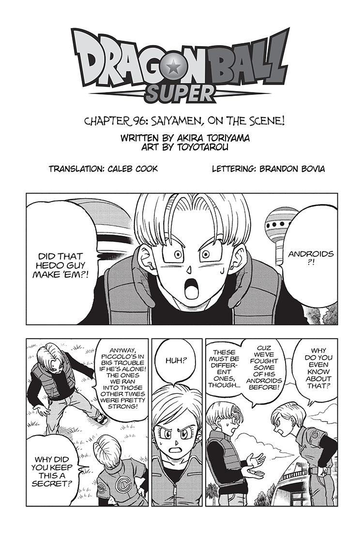 Dragon Ball Super Chap 96 - Next Chap 97