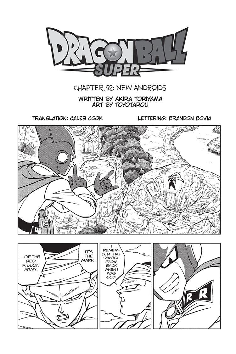 Dragon Ball Super Chap 92 - Next Chap 93