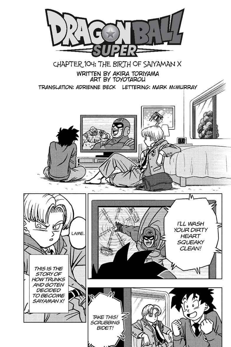 Dragon Ball Super Chap 104 - Next Chap 105