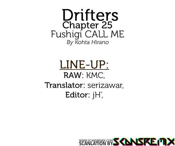 Drifters Chap 25 - Next Chap 26