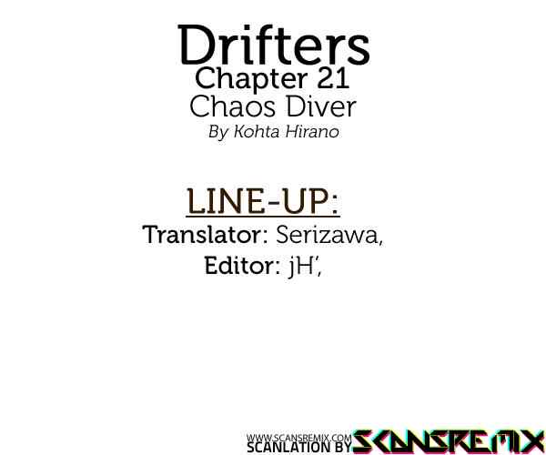 Drifters Chap 21 - Next Chap 22