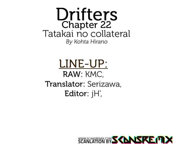 Drifters Chap 22 - Next Chap 23
