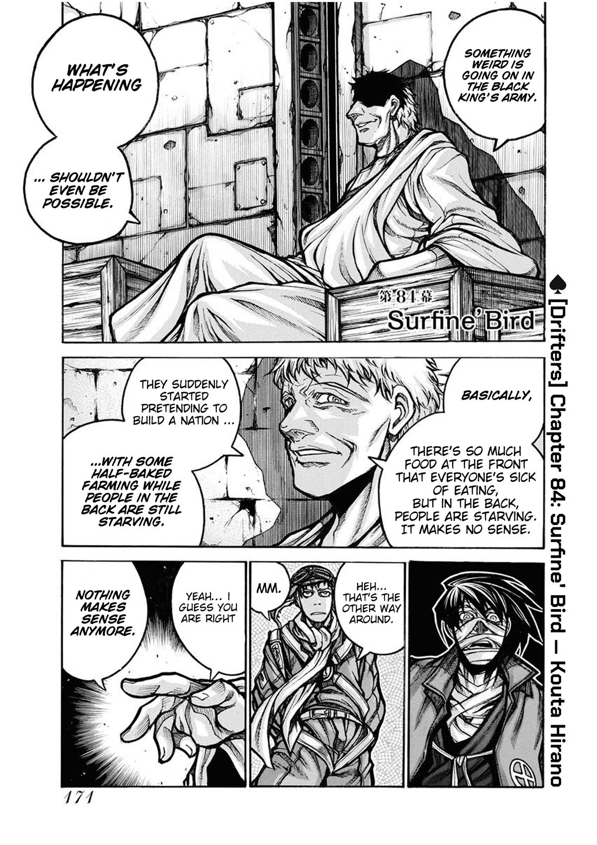 Drifters Chap 84 - Next Chap 85