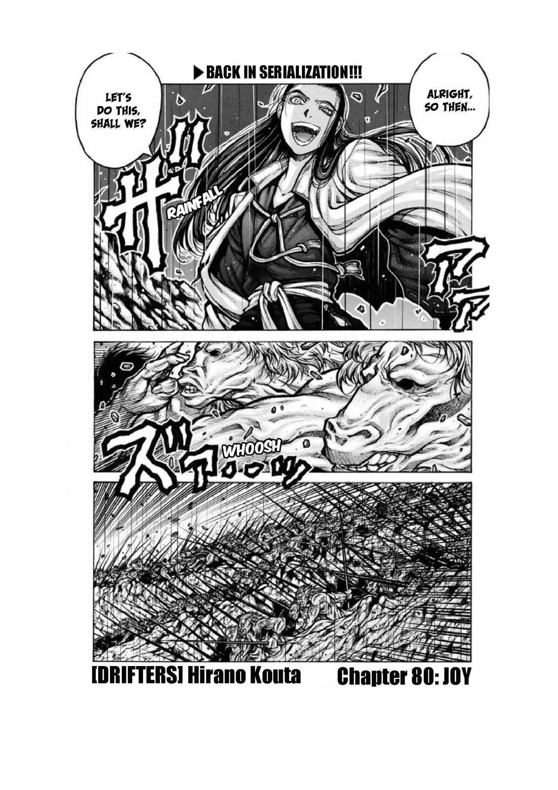 Drifters Chap 80 - Next Chap 81