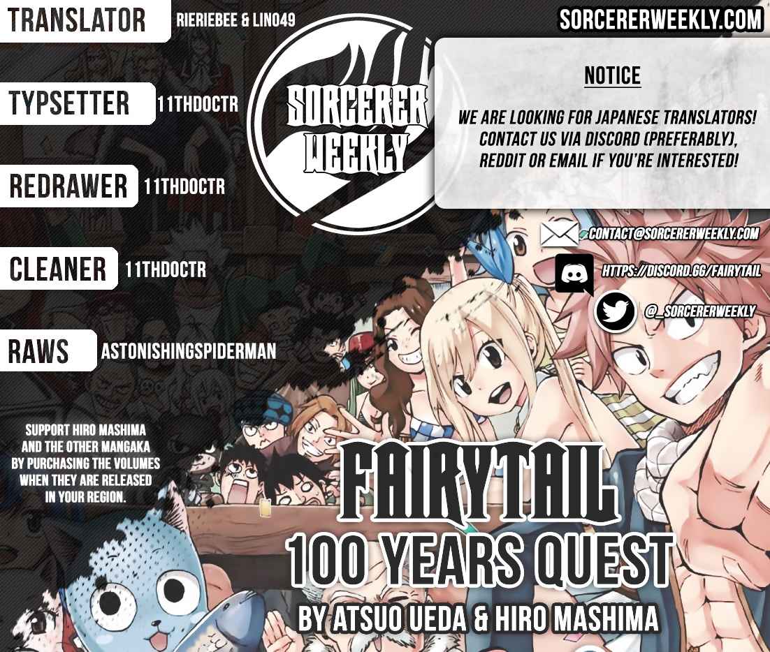 Fairy Tail: 100 Years Quest Chap 27 - Next Chap 28