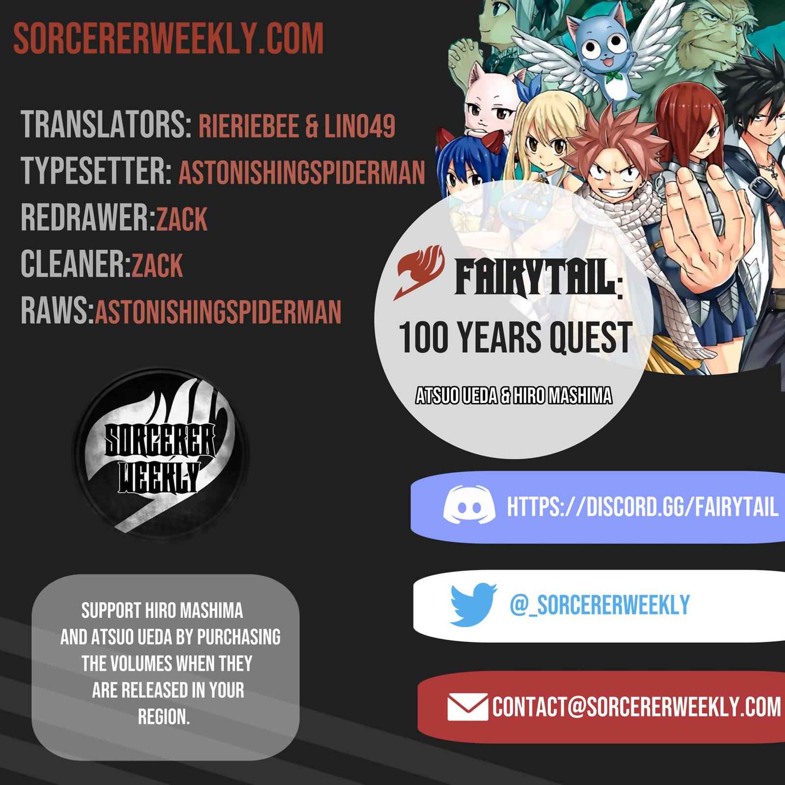 Fairy Tail: 100 Years Quest Chap 29 - Next Chap 30