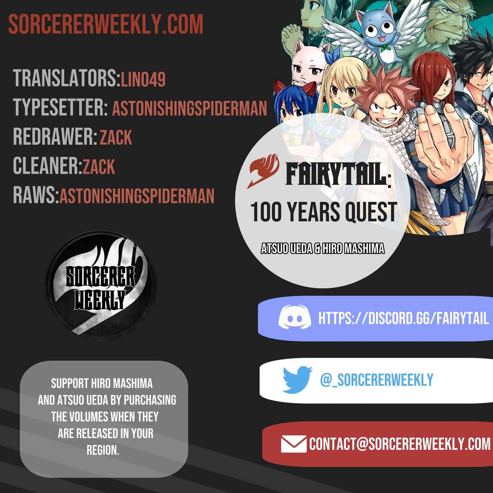 Fairy Tail: 100 Years Quest Chap 31 - Next Chap 32