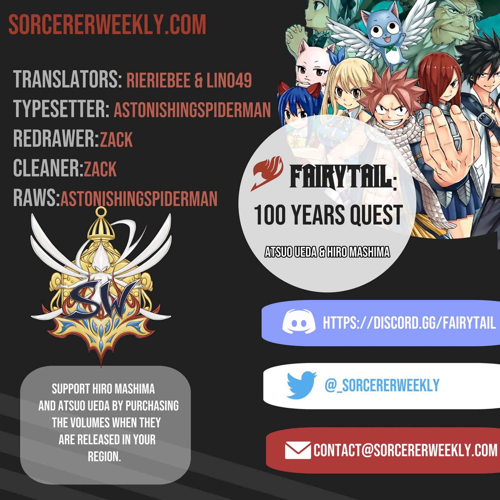 Fairy Tail: 100 Years Quest Chap 32 - Next Chap 33