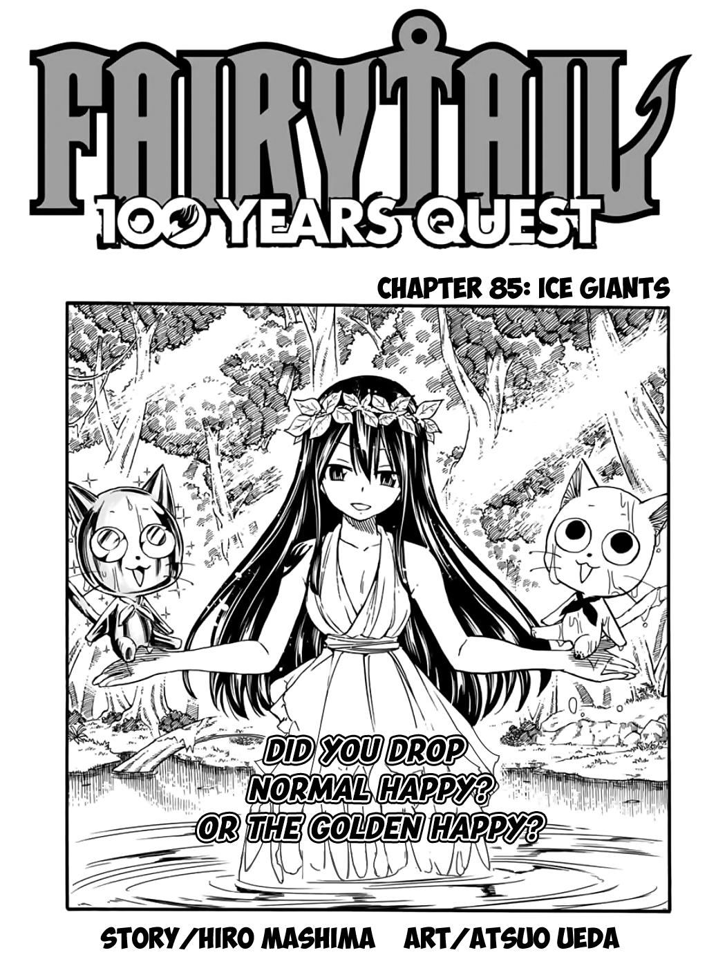 Fairy Tail: 100 Years Quest Chap 85 - Next Chap 86
