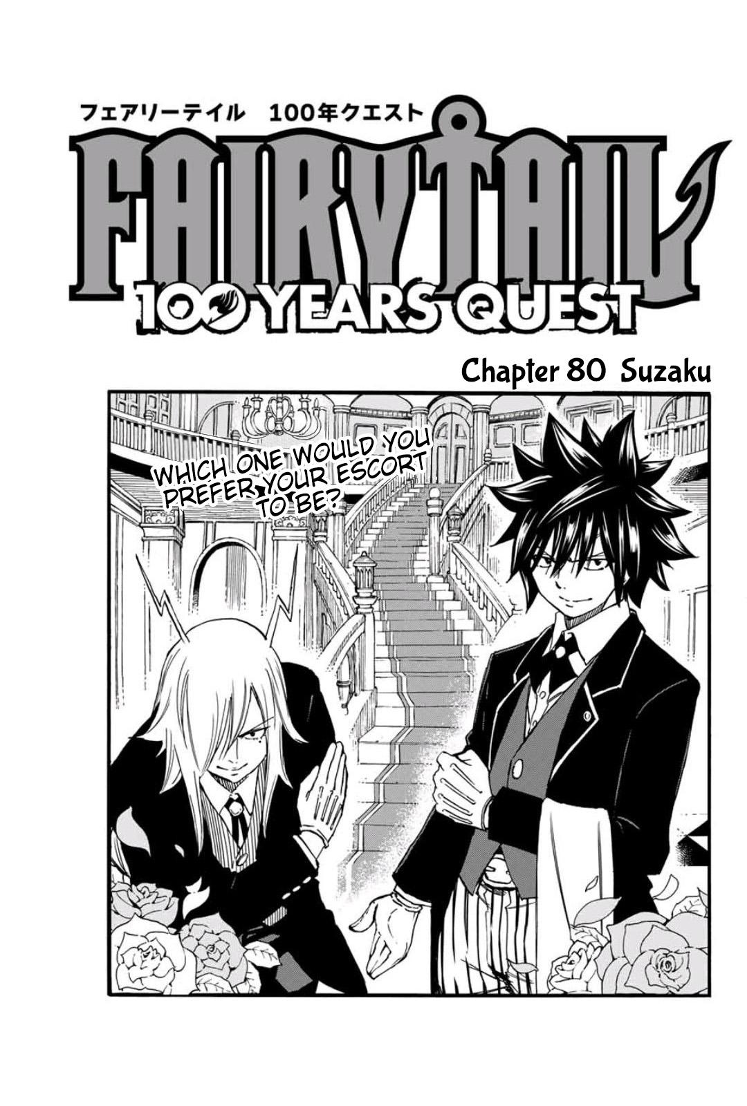 Fairy Tail: 100 Years Quest Chap 80 - Next Chap 81