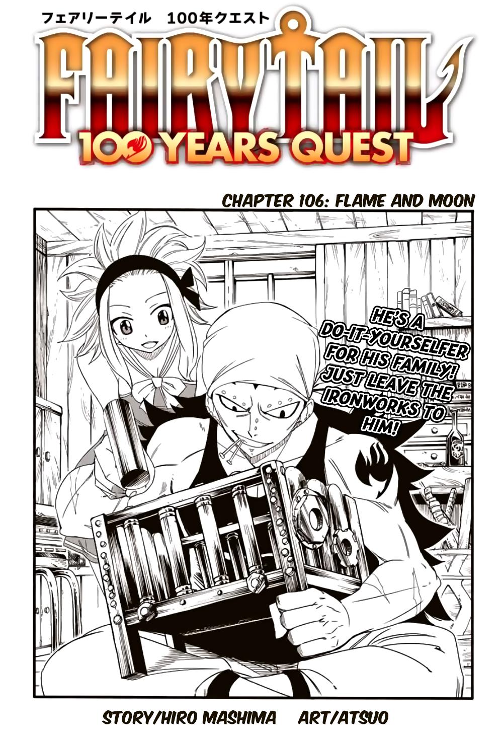 Fairy Tail: 100 Years Quest Chap 106 - Next Chap 107