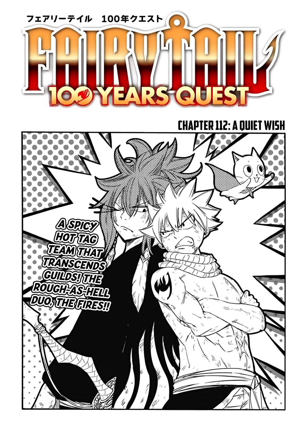 Fairy Tail: 100 Years Quest Chap 112 - Next Chap 113