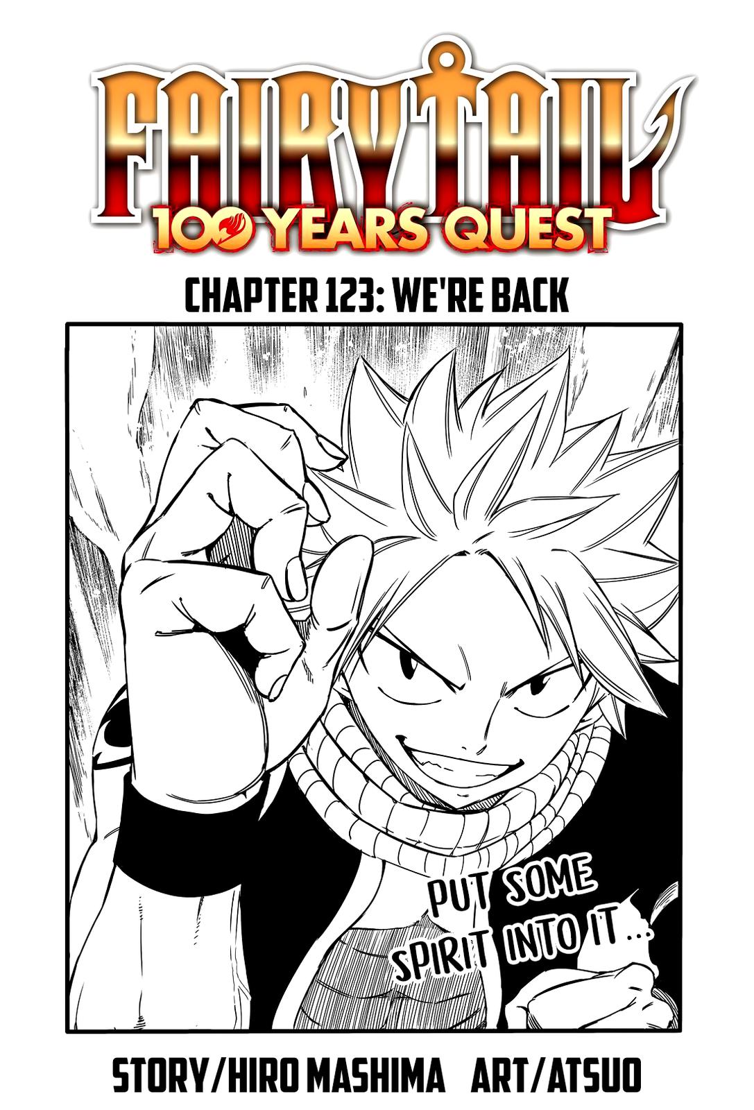 Fairy Tail: 100 Years Quest Chap 123 - Next Chap 124