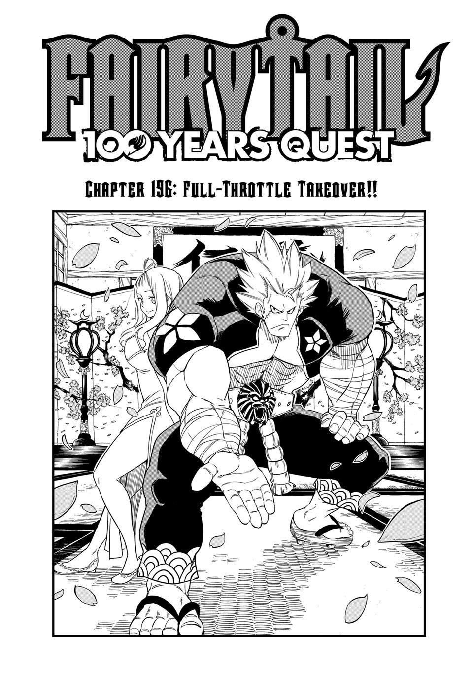 Fairy Tail: 100 Years Quest Chap 196 - Next Chap 197