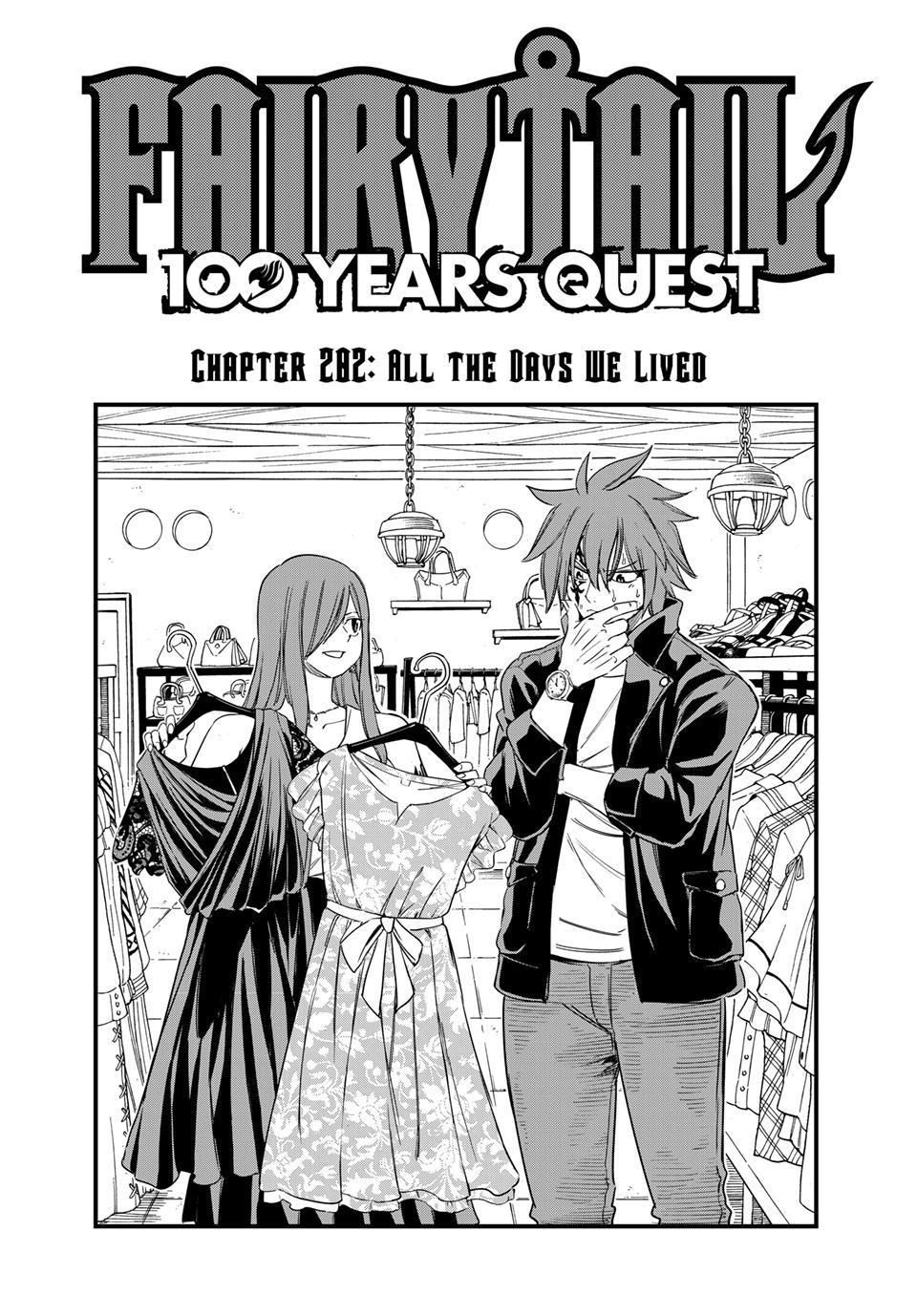Fairy Tail: 100 Years Quest Chap 202 - Next Chap 203