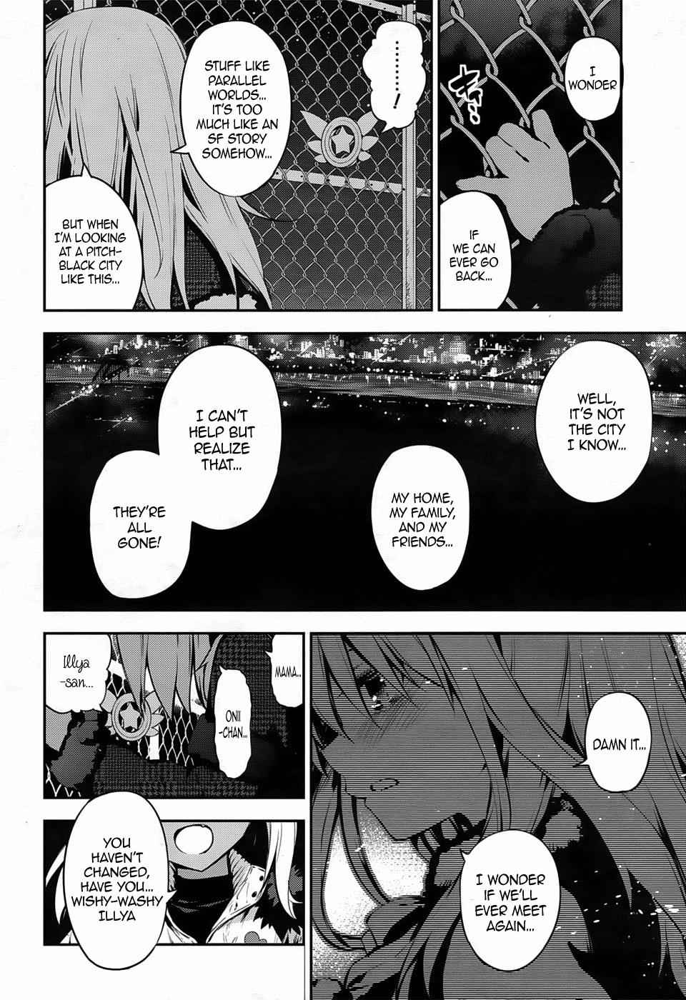 Fate Kaleid Liner Prisma Illya Drei! Chap 7 - Next Chap 8