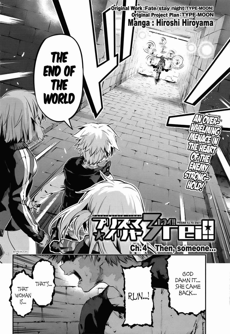 Fate Kaleid Liner Prisma Illya Drei! Chap 4 - Next Chap 5