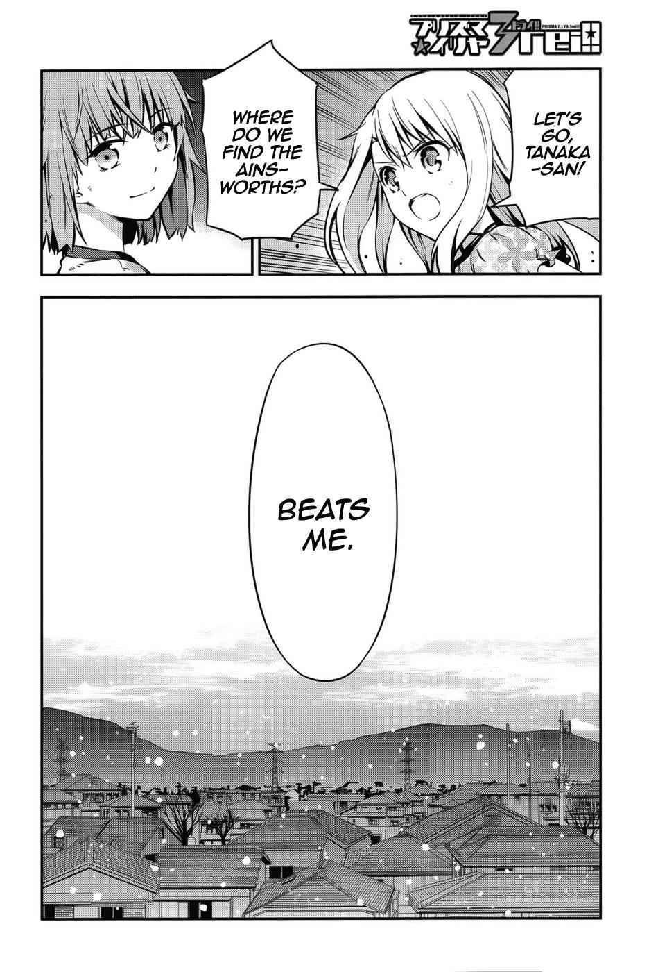 Fate Kaleid Liner Prisma Illya Drei! Chap 2 - Next Chap 3