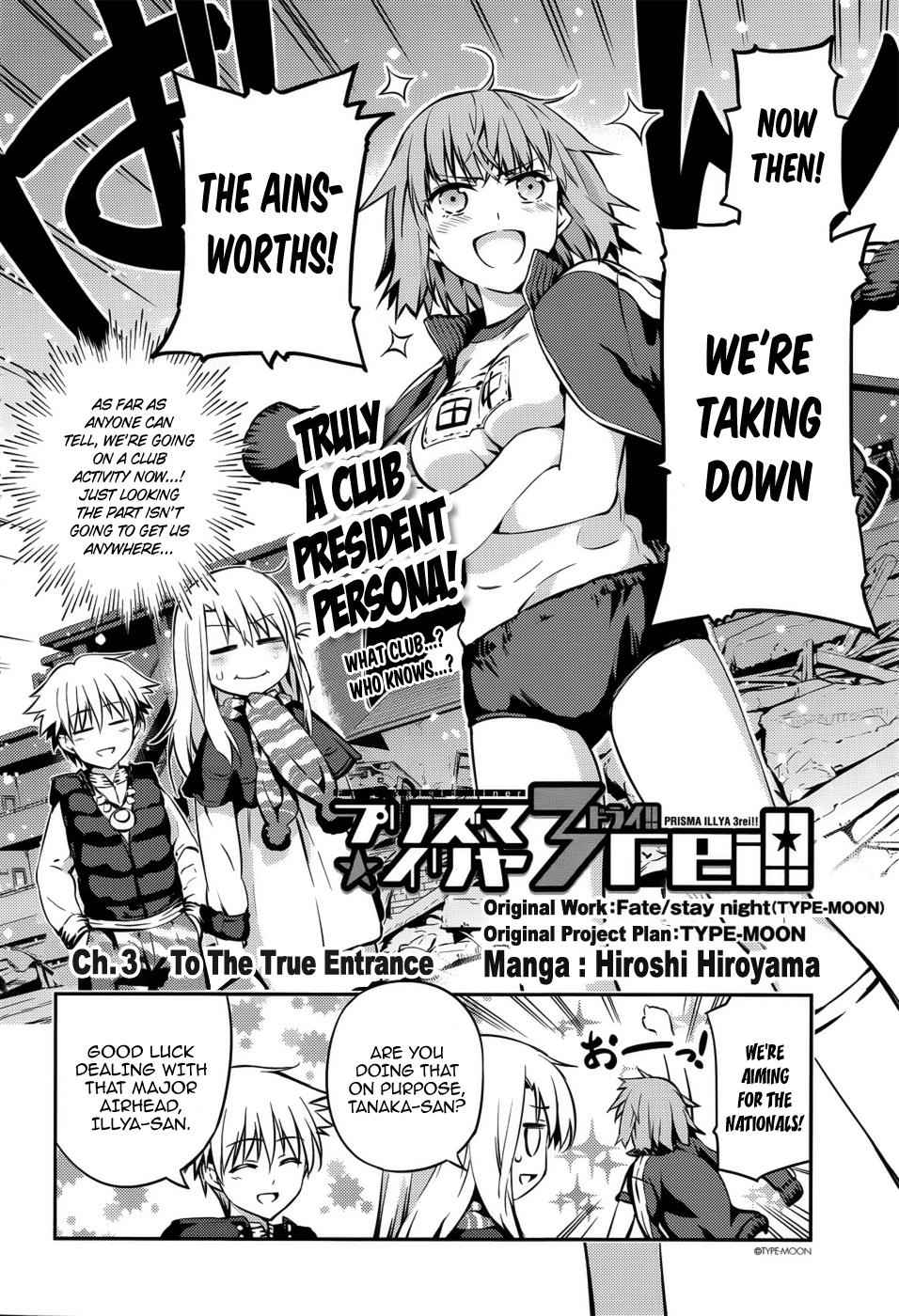 Fate Kaleid Liner Prisma Illya Drei! Chap 3 - Next Chap 4
