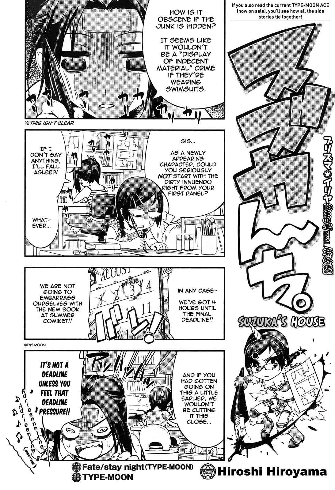 Fate Kaleid Liner Prisma Illya Drei! Chap 10.5 - Next Chap 11.5