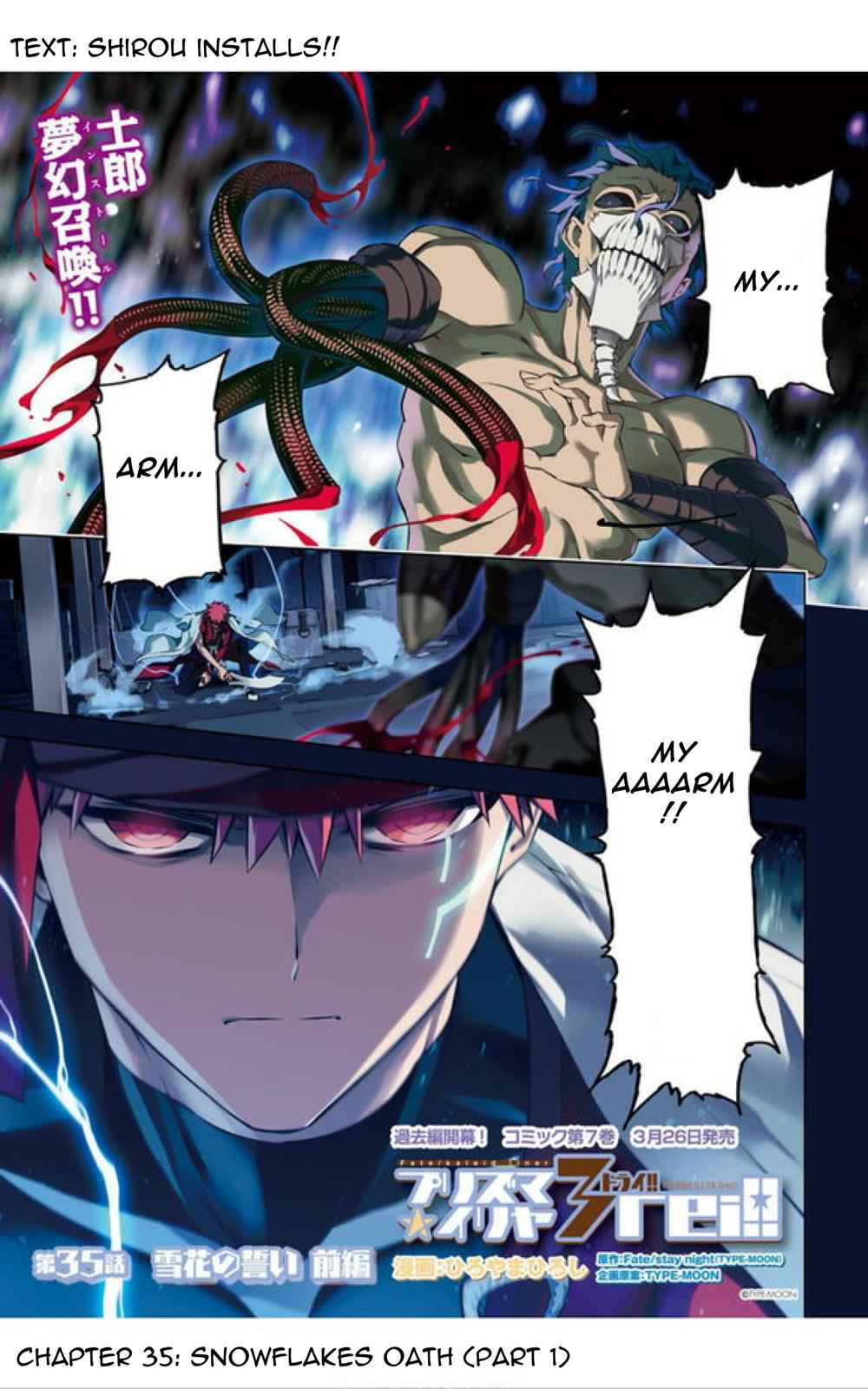 Fate Kaleid Liner Prisma Illya Drei! Chap 35.1 - Next Chap 36.1