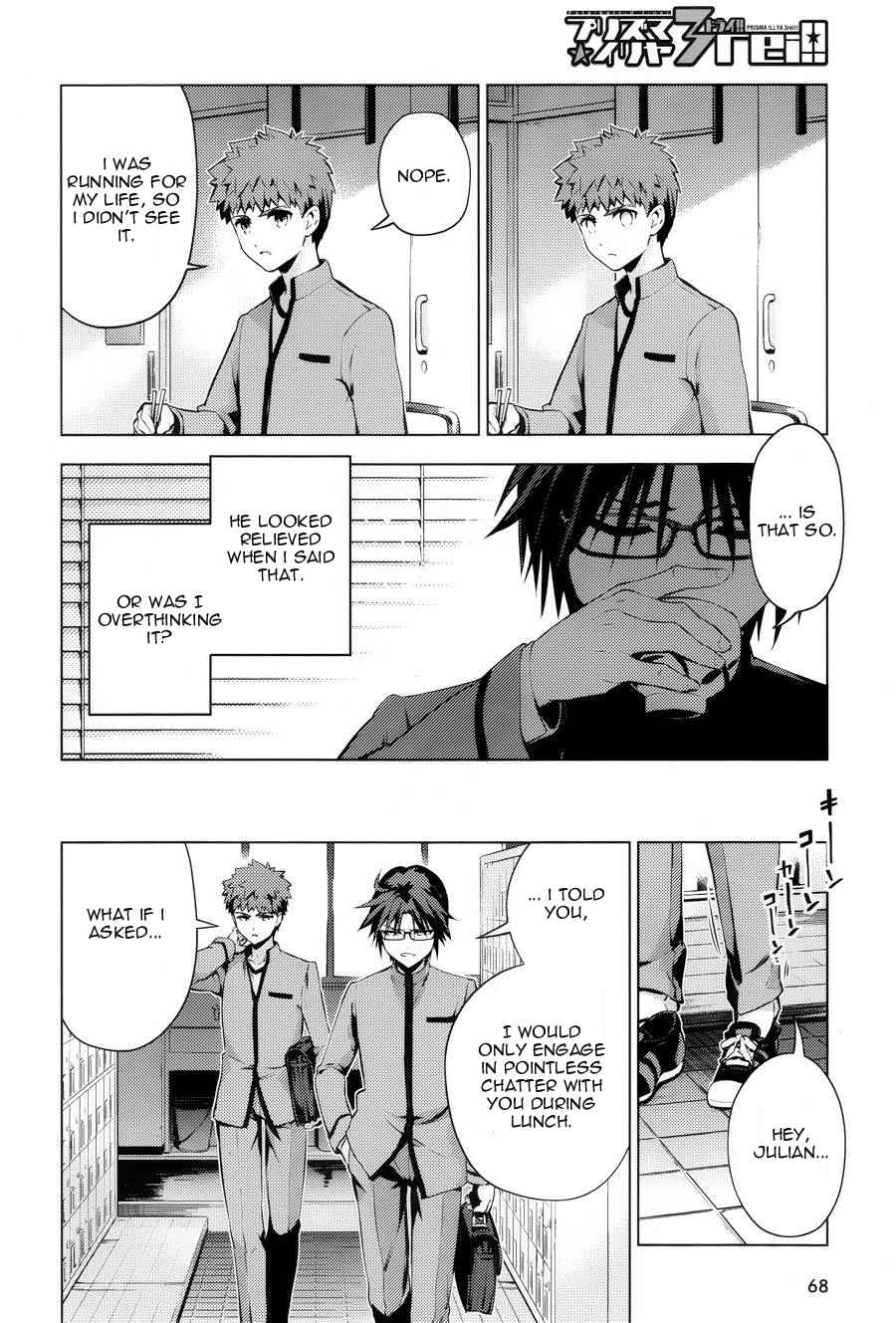 Fate Kaleid Liner Prisma Illya Drei! Chap 30 - Next Chap 31