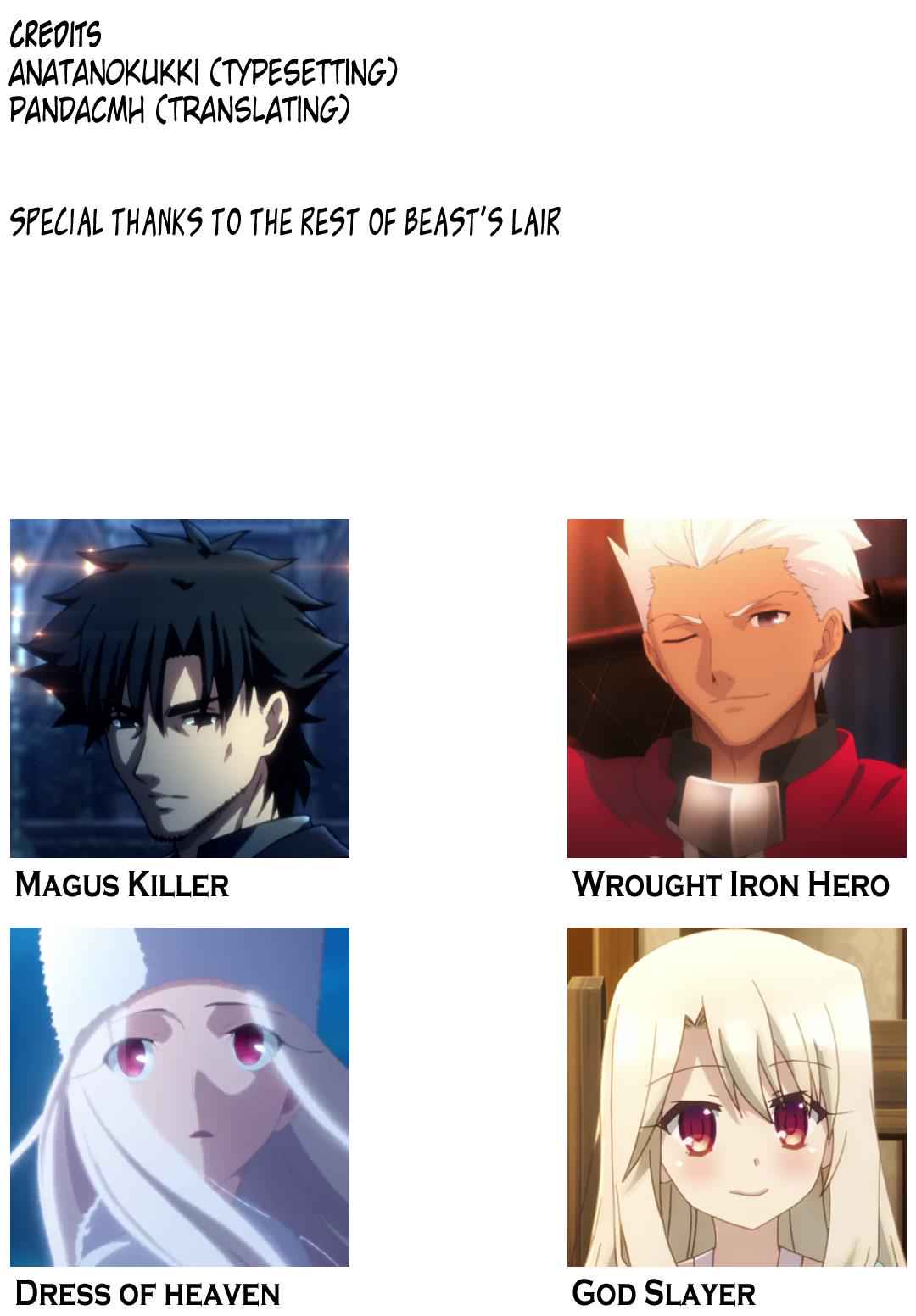 Fate Kaleid Liner Prisma Illya Drei! Chap 47.1 - Next Chap 48.1