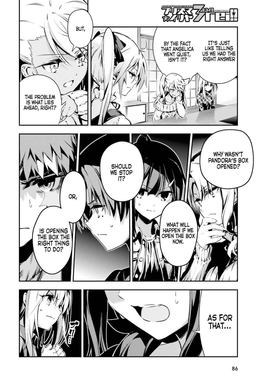 Fate Kaleid Liner Prisma Illya Drei! Chap 45 - Next Chap 46