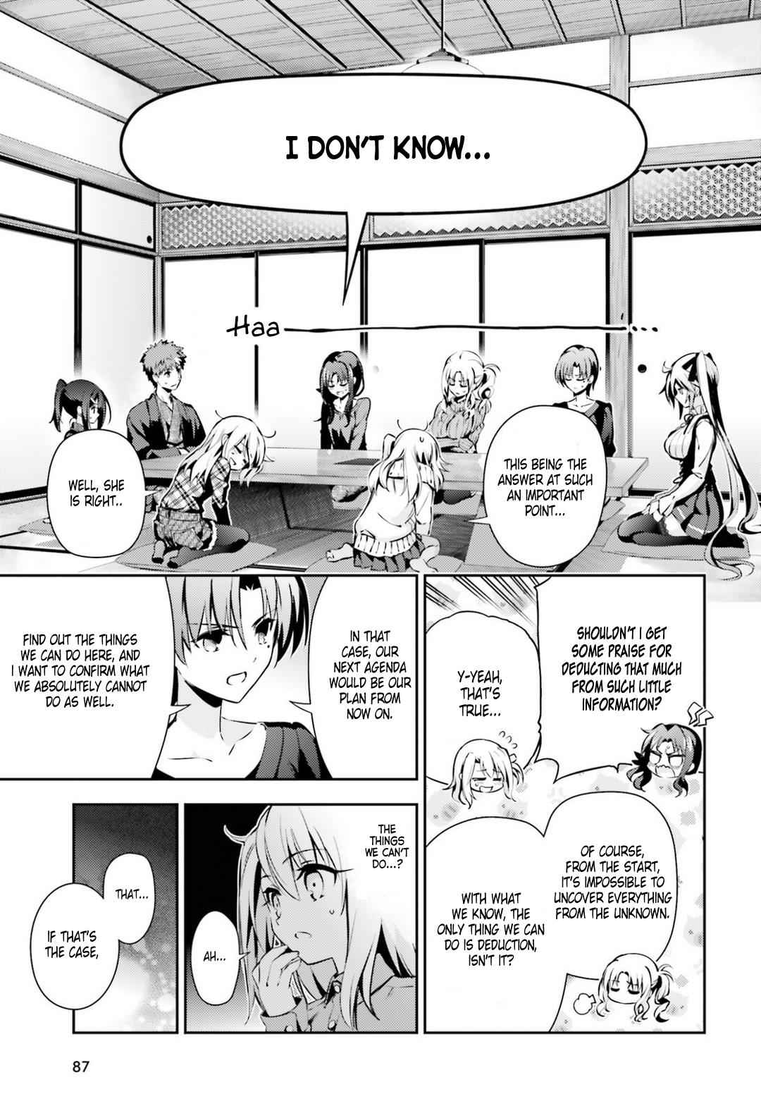 Fate Kaleid Liner Prisma Illya Drei! Chap 45 - Next Chap 46
