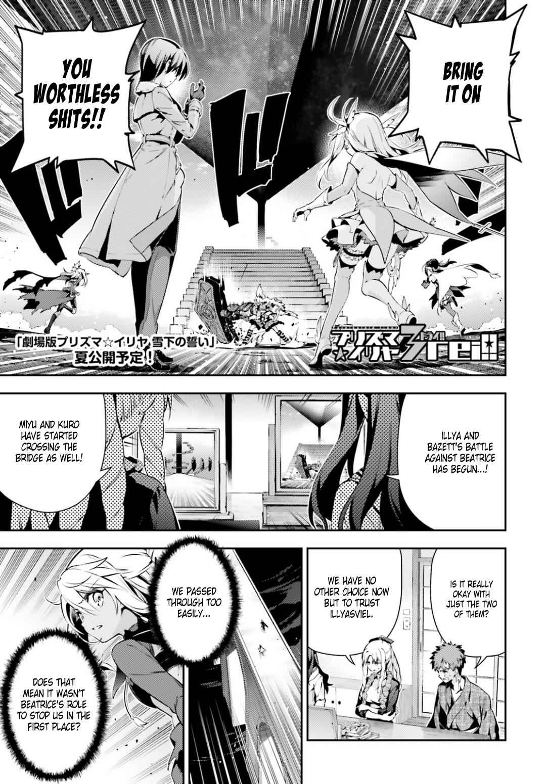 Fate Kaleid Liner Prisma Illya Drei! Chap 46.2 - Next Chap 47.2