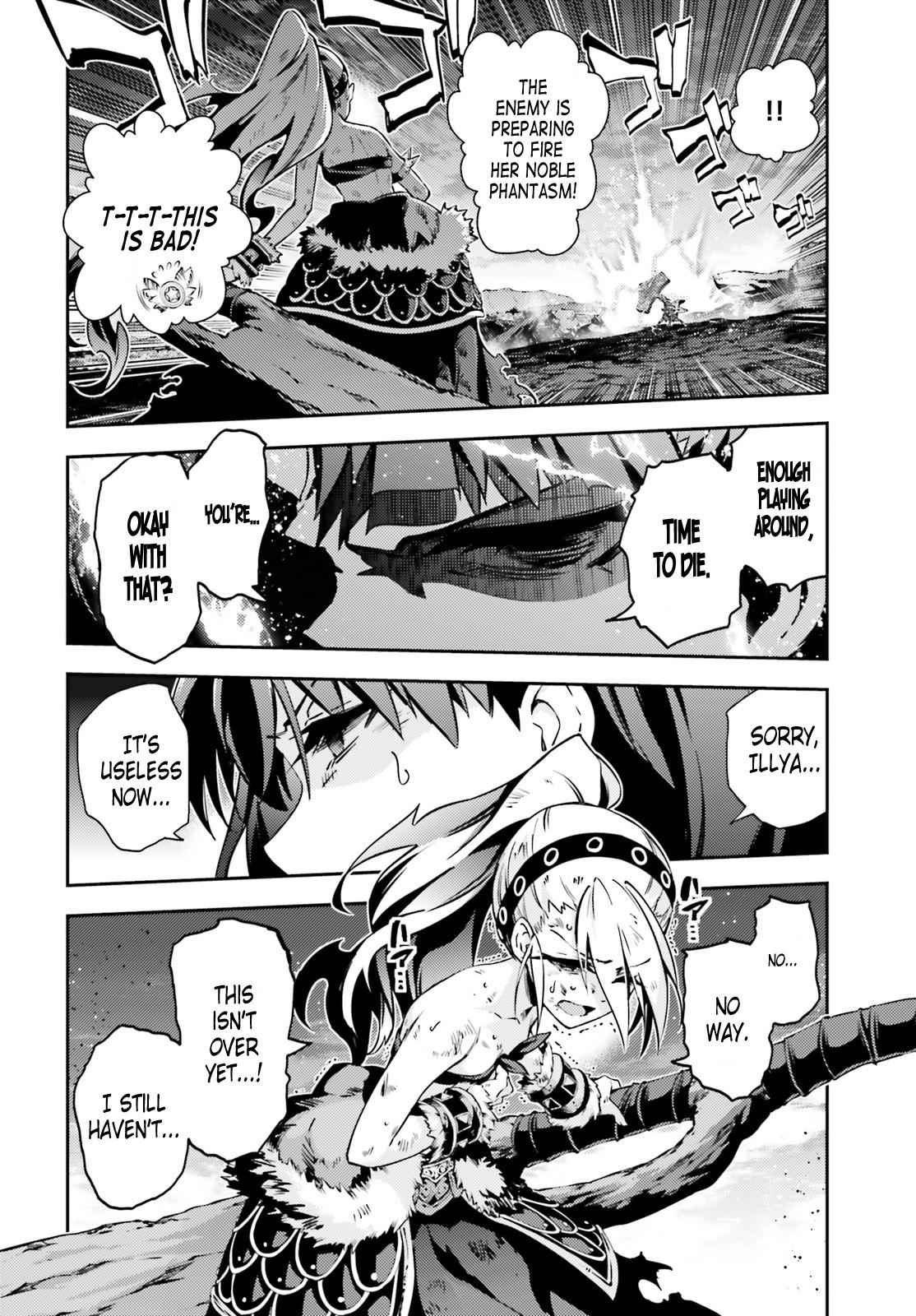 Fate Kaleid Liner Prisma Illya Drei! Chap 48.2 - Next Chap 49.2