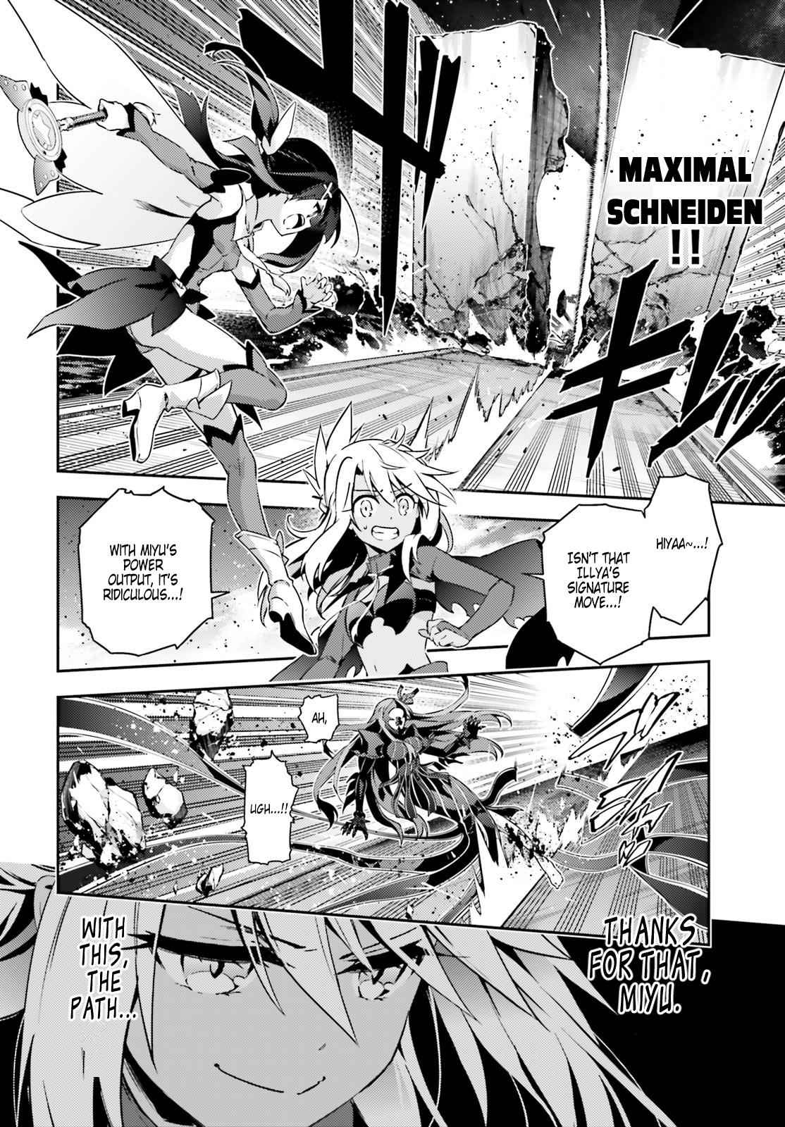Fate Kaleid Liner Prisma Illya Drei! Chap 49.2 - Next Chap 50.2
