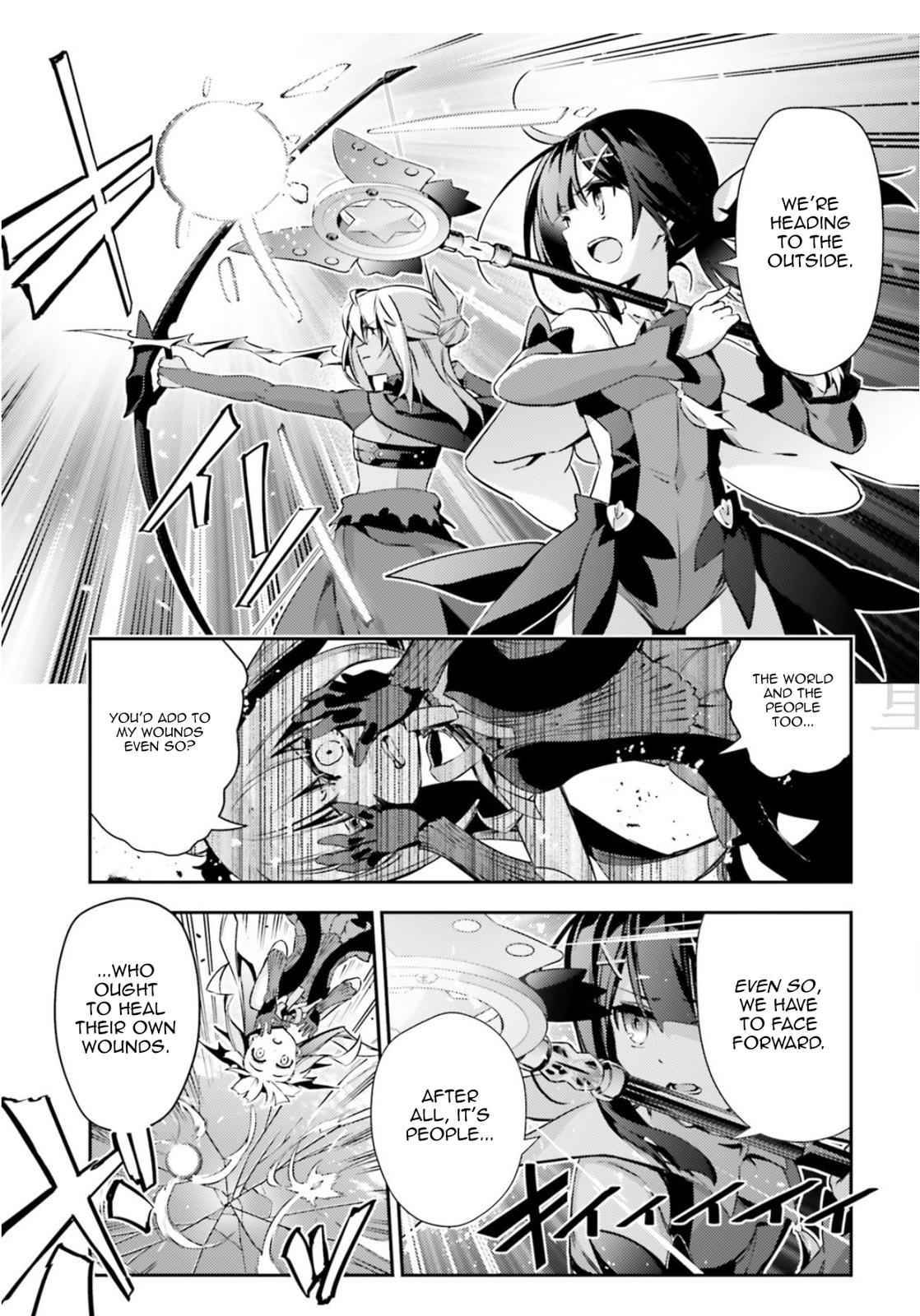 Fate Kaleid Liner Prisma Illya Drei! Chap 56.3 - Next Chap 57.3