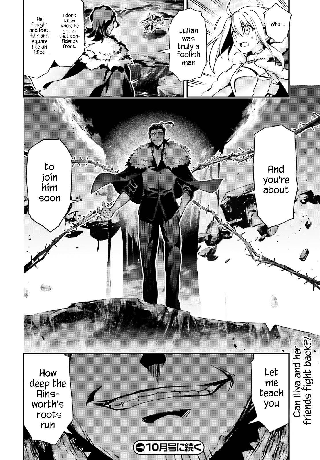 Fate Kaleid Liner Prisma Illya Drei! Chap 58.1 - Next Chap 59.1