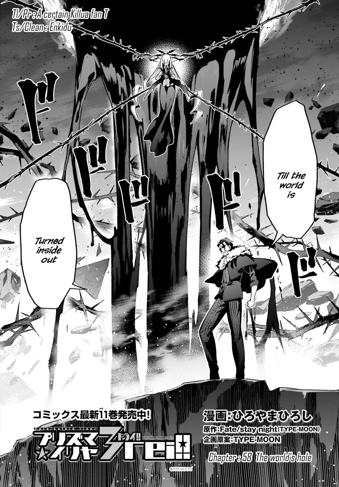Fate Kaleid Liner Prisma Illya Drei! Chap 58.1 - Next Chap 59.1