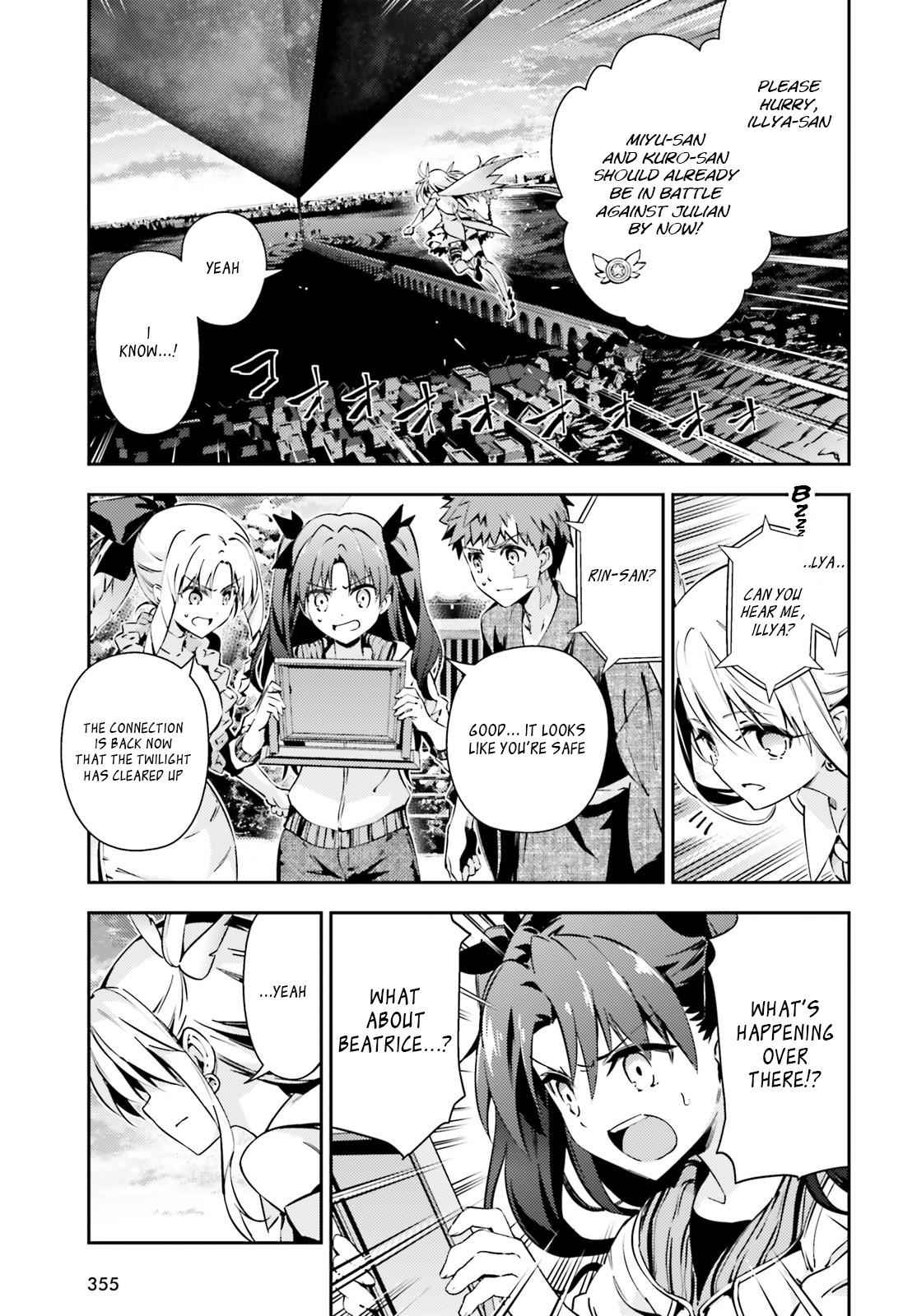 Fate Kaleid Liner Prisma Illya Drei! Chap 52.1 - Next Chap 53.1